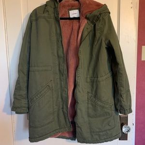 Olive green Old Navy winter jacket